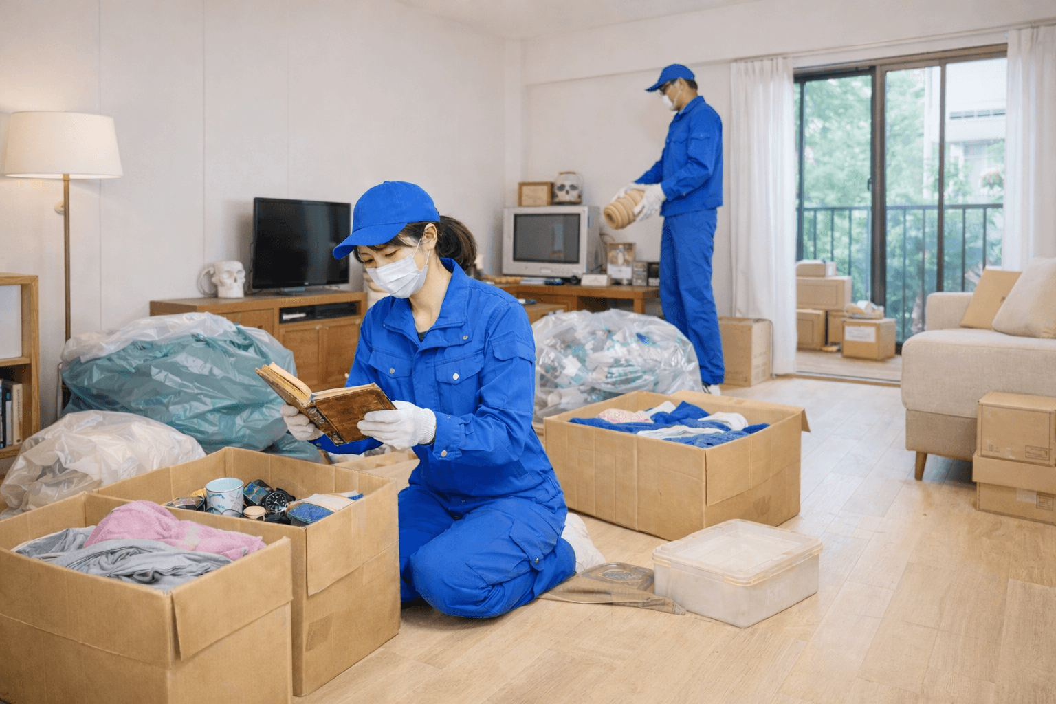 遺品整理サポートのイメージ