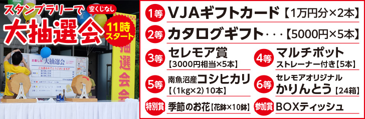 ガラポン大抽選会