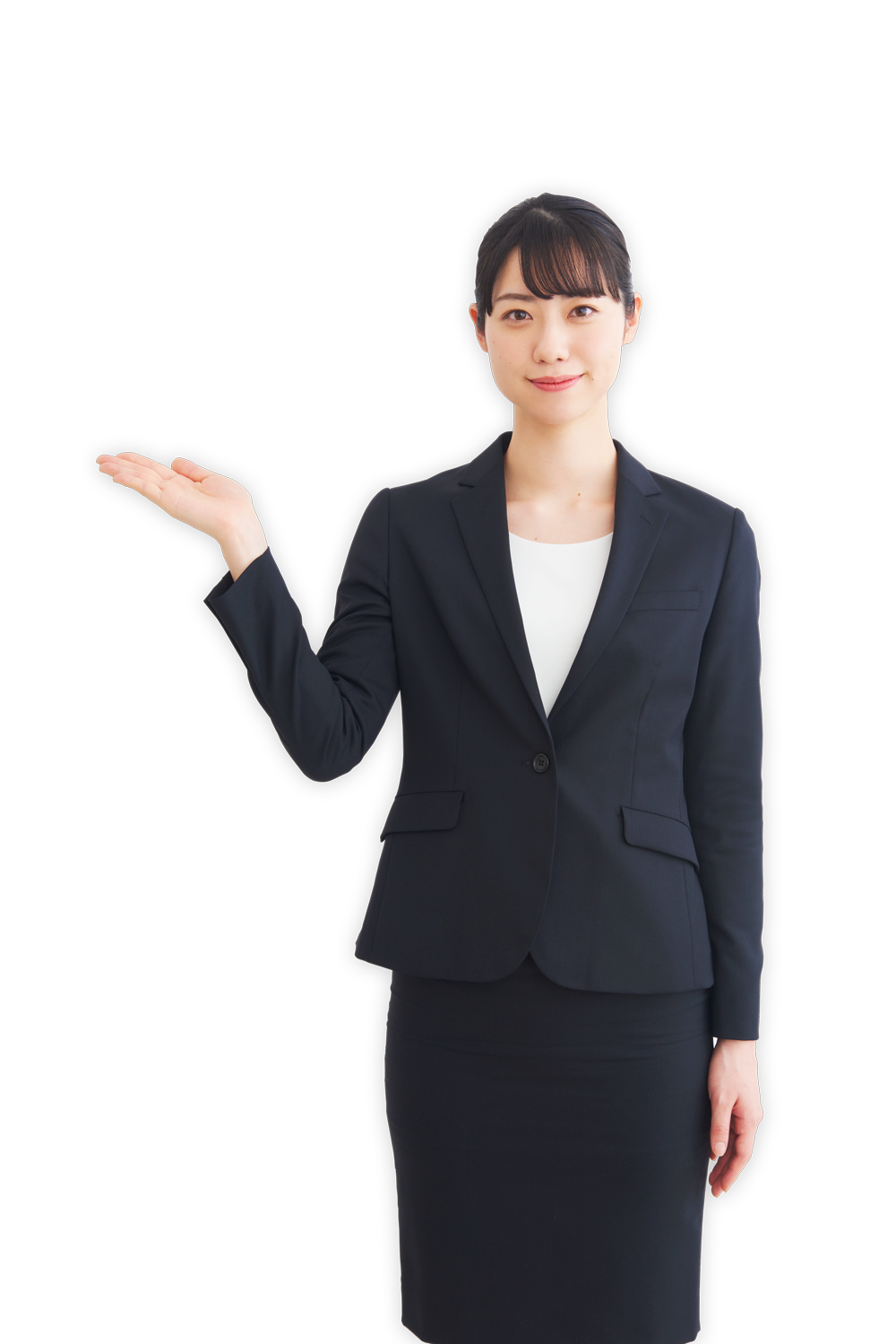 入会をご案内するセレモアのスタッフ