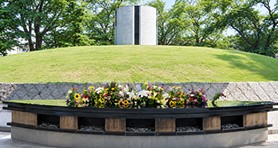 緑に囲まれた永代供養墓